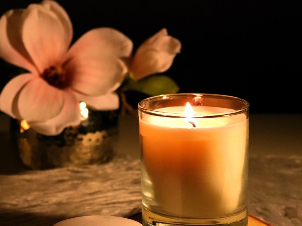 candle, candlelight, magnolias-6925824.jpg